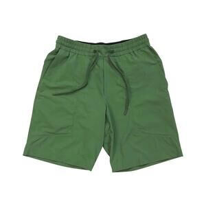 Lululemon Bowline Shorts Small S Mens Green Linerless Gym Running Workout Yoga